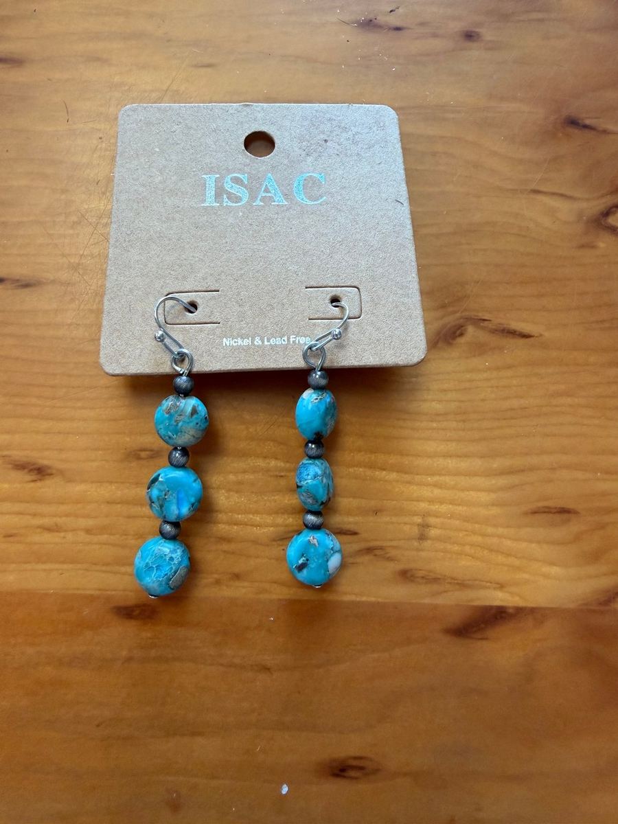 3 Stone Earrings