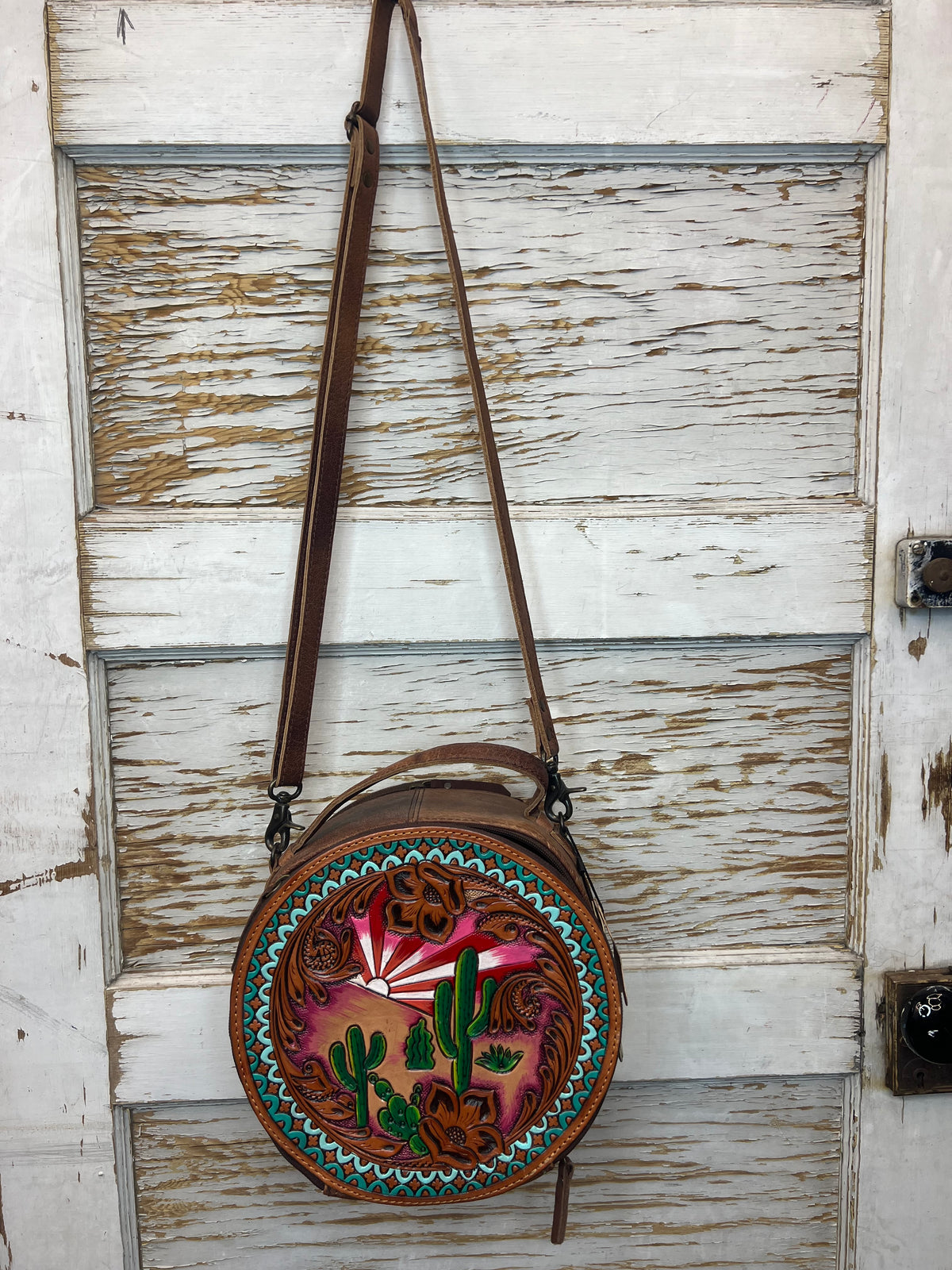 Cactus Sunset Round Purse, view 2