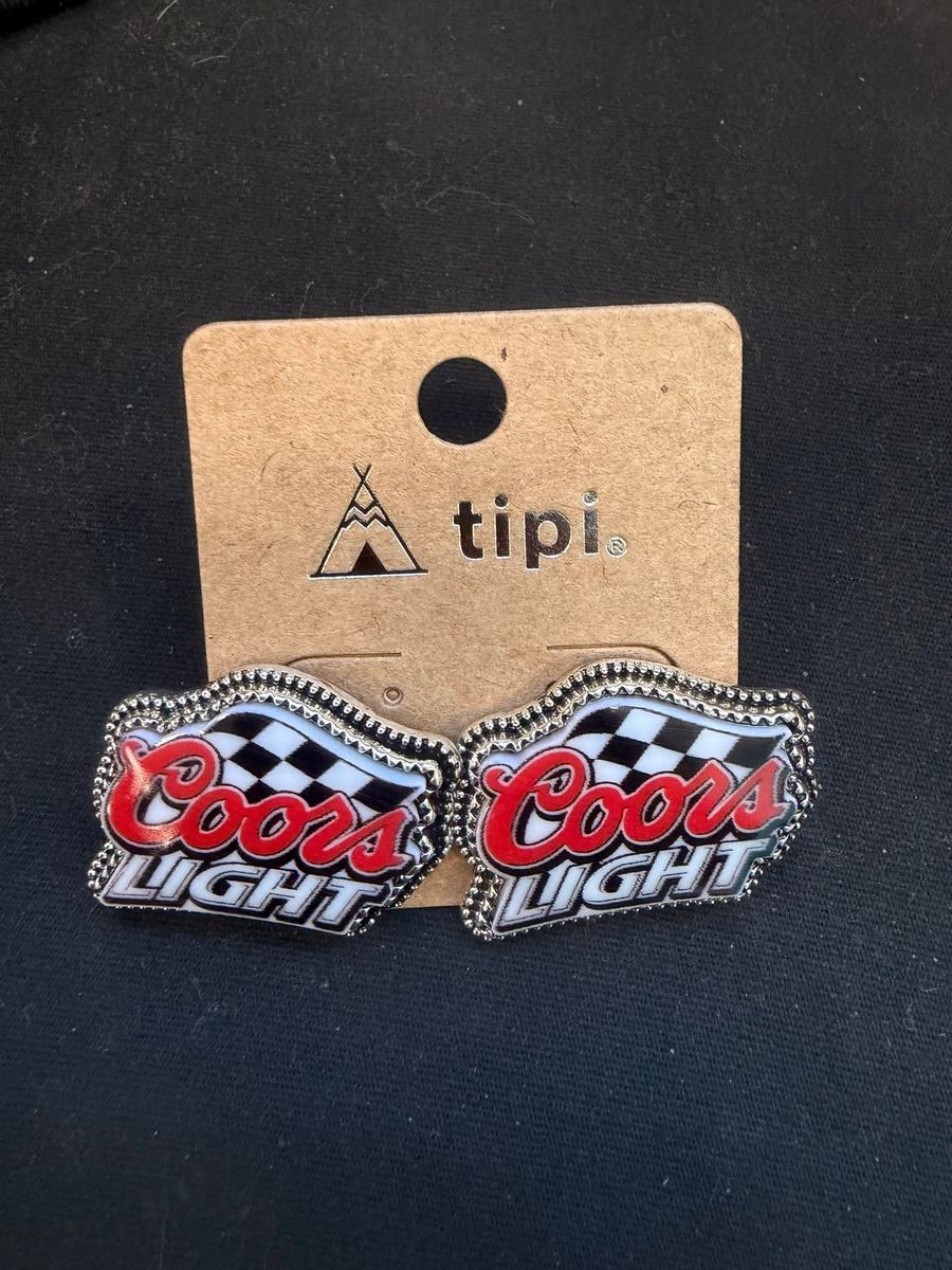 Coors Light Earrings